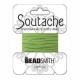 Beadsmith Cordón soutache de poliéster 3mm - Green